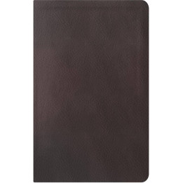 Biblia de Estudio de la Reforma, edición condensada (NBLA, piel genuina marrón)